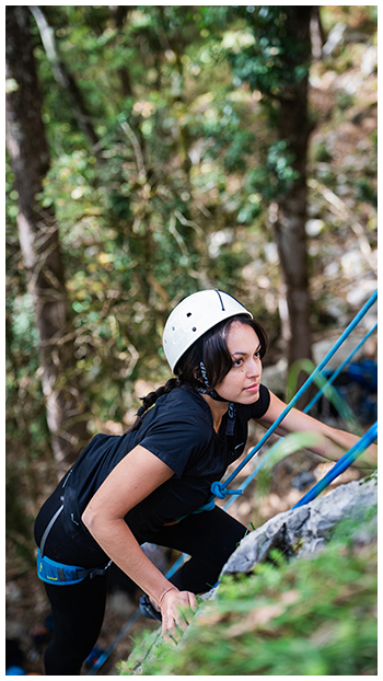 Escalade en pleine nature