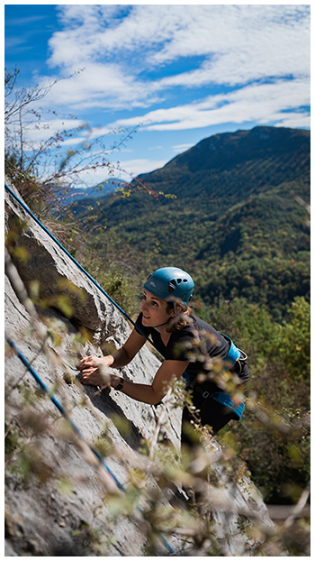 Escalade en pleine nature