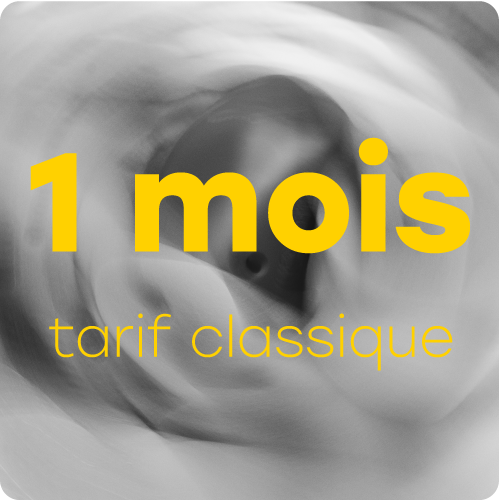 Abo 1 mois - Tarif Classique