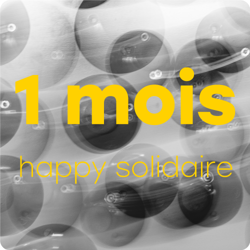 Abo 1 mois - Happy solidaire