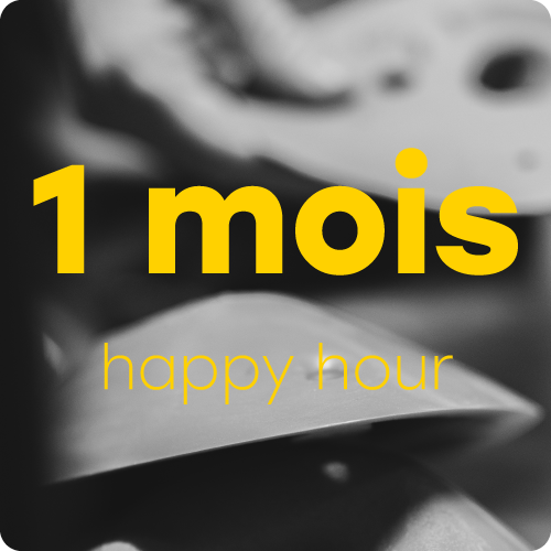 Abo 1 mois - Happy Hour