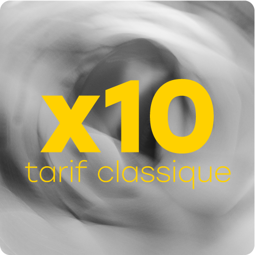 Carte 10 Entrées - Classique