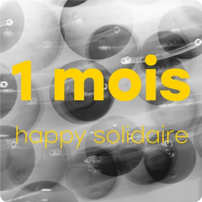 Abo 1 mois - Happy solidaire